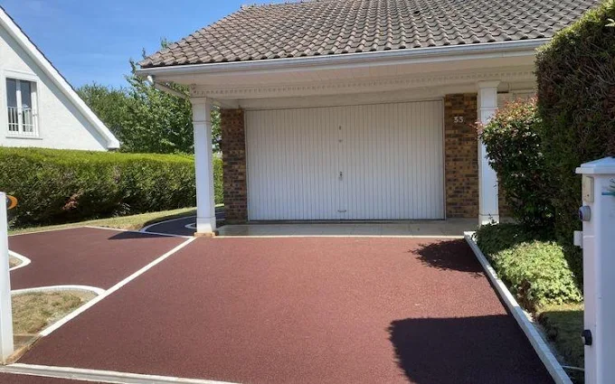 Pose enrobé à chaud